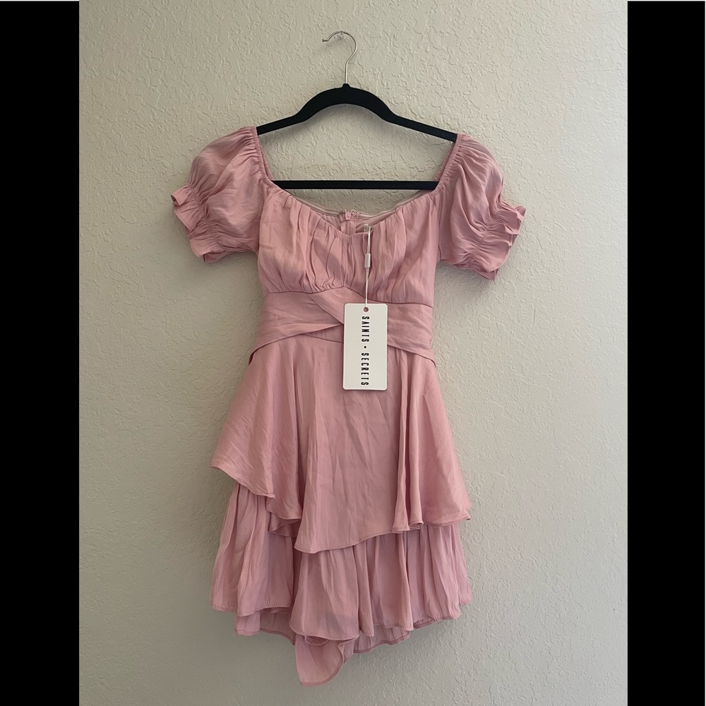 Saint + Secrets Blush Romper S - Picture 2 of 6